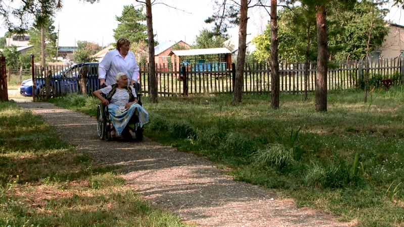 В селе Кулагино Новосергиевского района работает отделение для граждан пожилого возраста и инвалидов